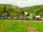 CSX 8823, 4298, 4742, and 8092